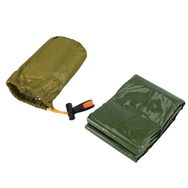 XSXS-緊急用寝袋、ホイッスル付き、アウトドア用、サバイバ - Bivy Bag Emergency のレビューと価格