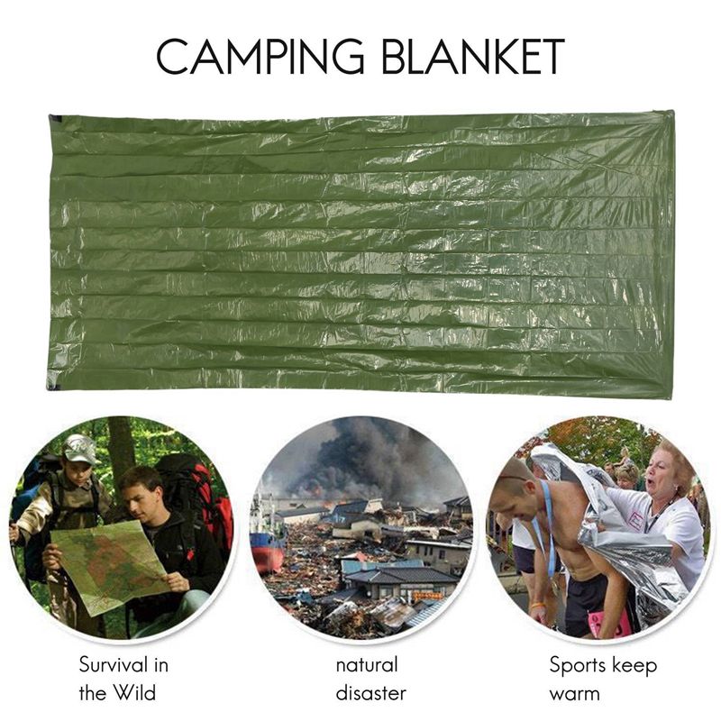 XSXS-緊急用寝袋、ホイッスル付き、アウトドア用、サバイバ - Bivy Bag Emergency のレビューと価格