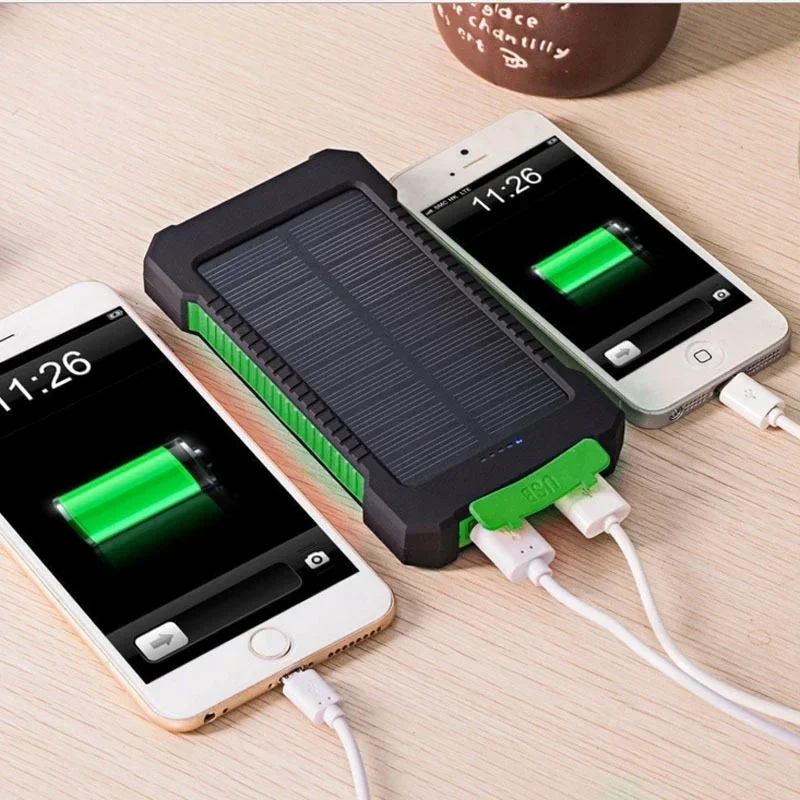 ROMOSS 500000mAh ソーラーパワーバンク超高速 - Solar Emergency Charger のレビューと価格