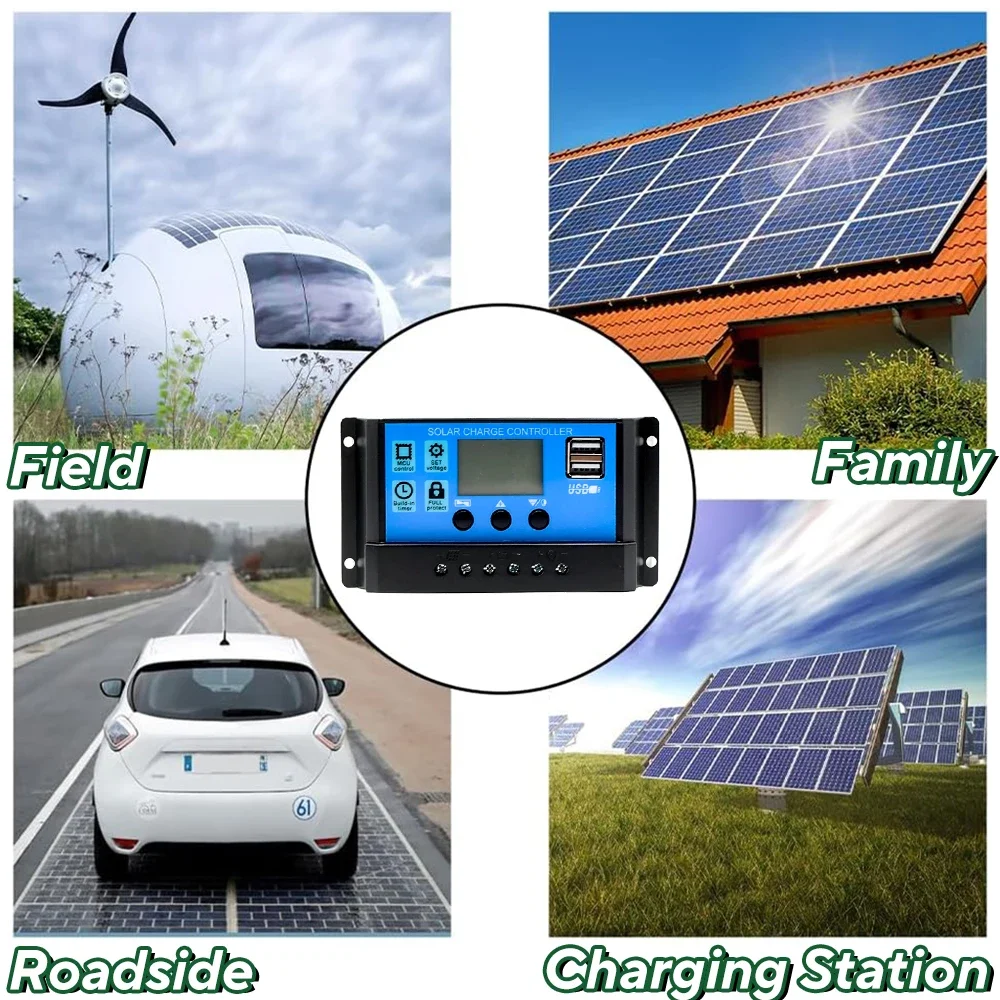 1000Wソーラーパネルキット、12Vソーラーセル10A‑1 - Solar Emergency Charger のレビューと価格